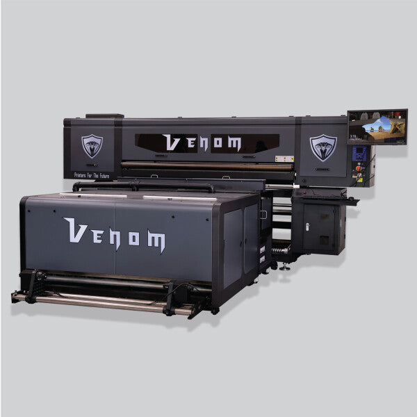 63" DTF 15-Head Venom Printer/Powder Shaker Dryer