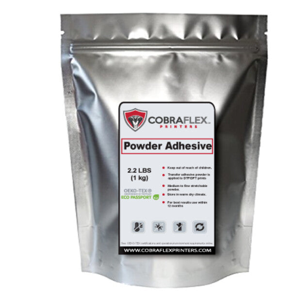 DTF Powder 1kg | CobraFlex Printers, LLC