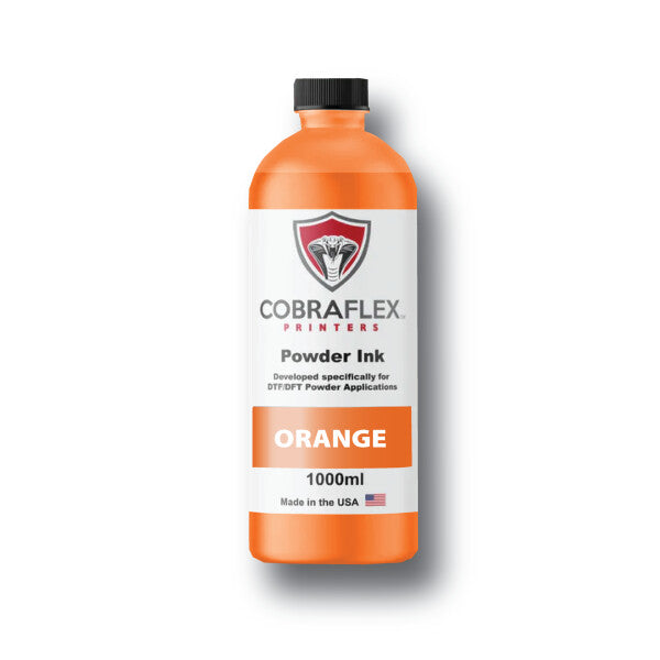American Made DTF Orange Ink | CobraFlex Printers, LLC